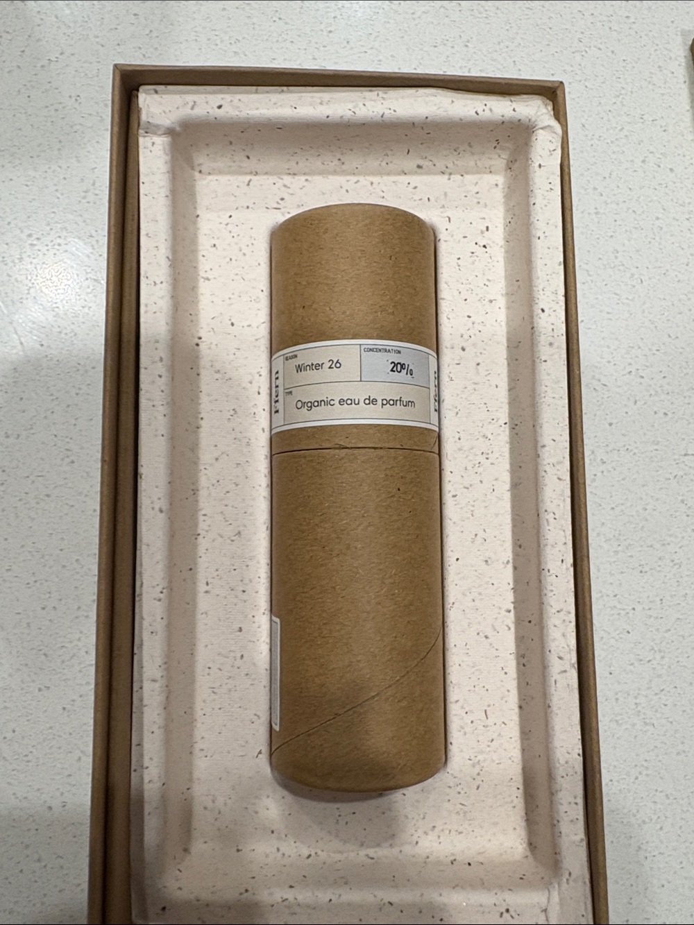 Eco Kraft Cylinder Storage Tube - Natural Brown